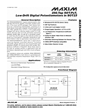 DataSheet MAX5400 pdf